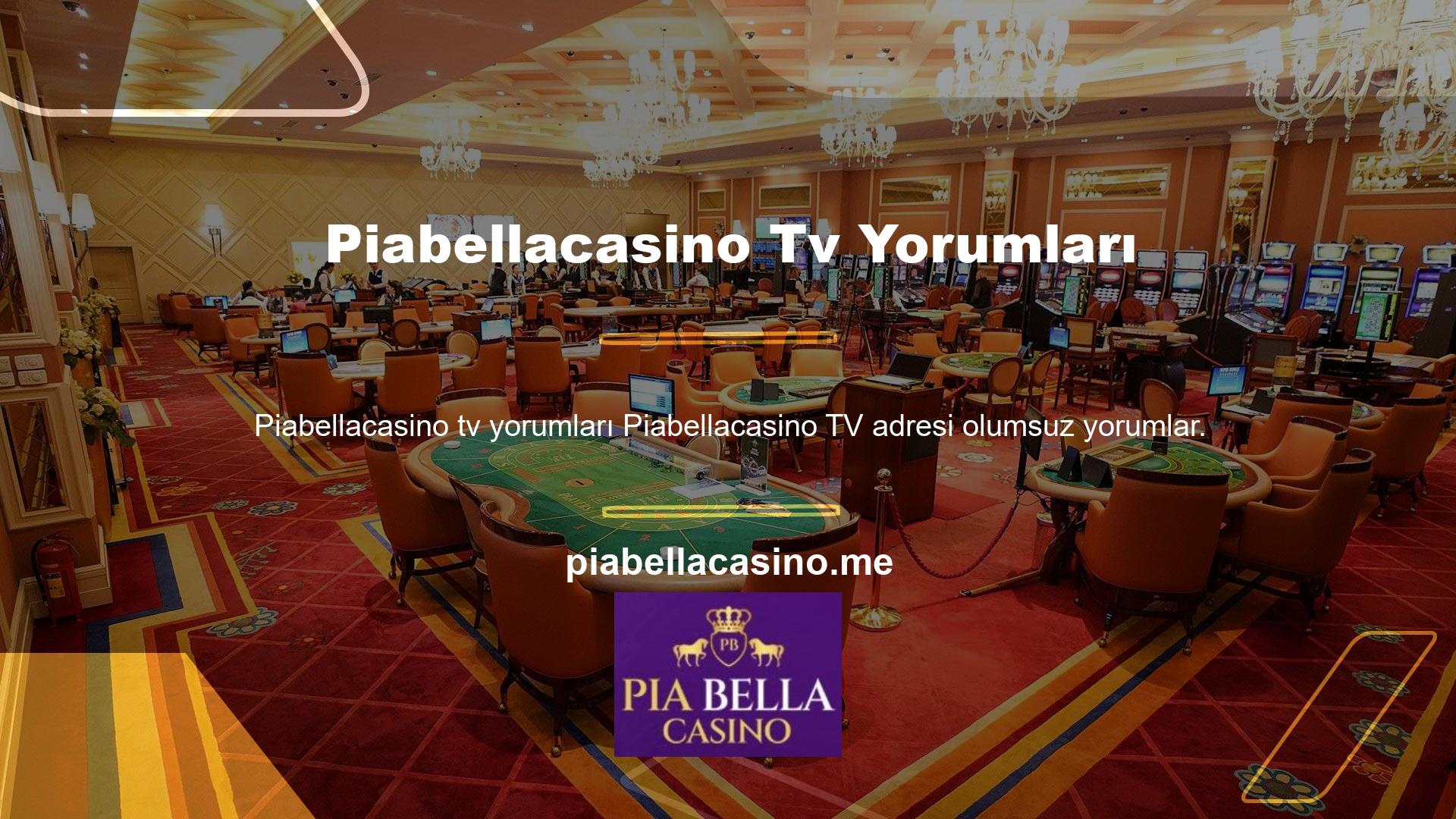 Piabellacasino size dünyadaki tüm oyunları izleme fırsatı veriyor